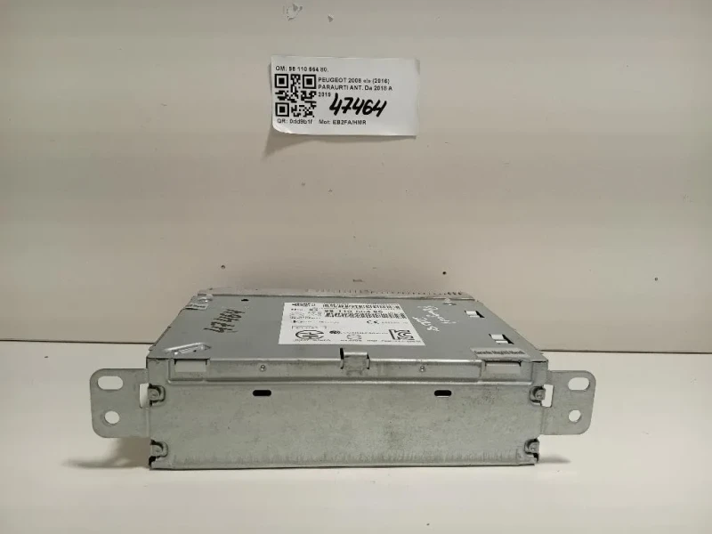 Unità Autoradio 98 110 664 80 Peugeot 2008 I 2016