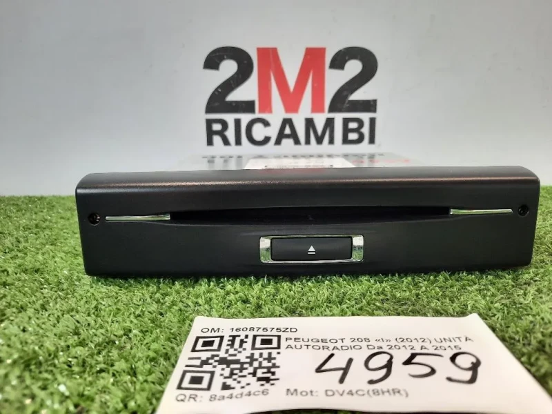 Unità Autoradio 16087575ZD Peugeot 208 I 2012