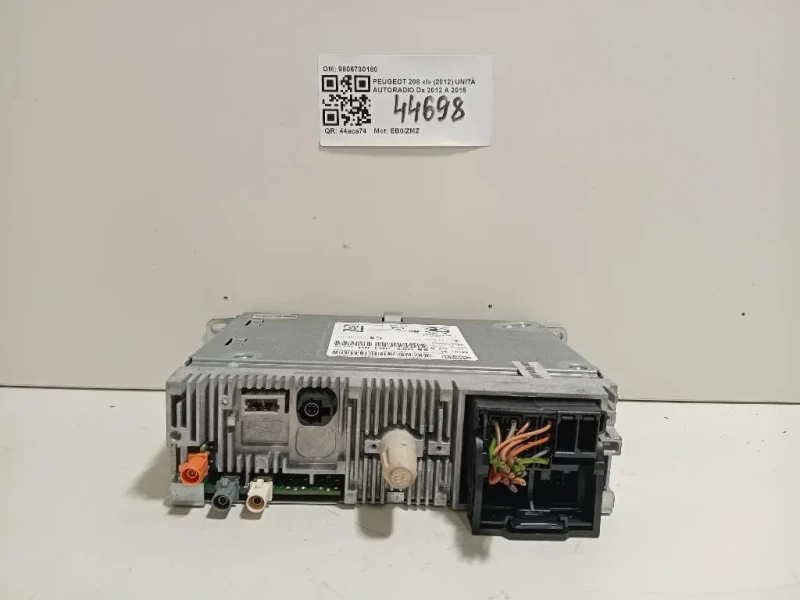 Unità Autoradio 9806730180 Peugeot 208 I 2012