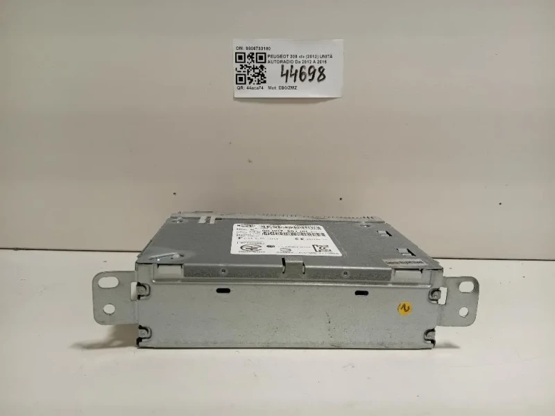 Unità Autoradio 9806730180 Peugeot 208 I 2012