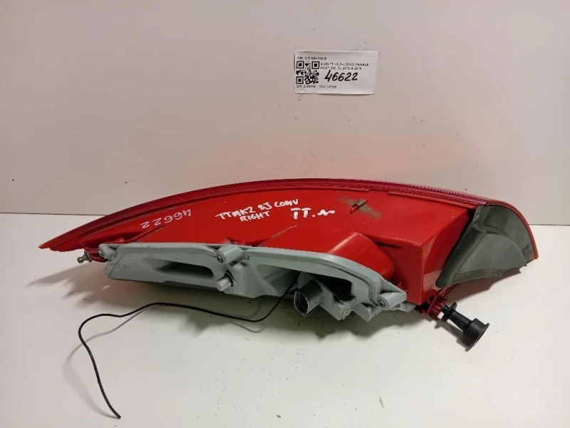 Fanale POST DX 8J0 945 096 B Audi TT 8J3 2010