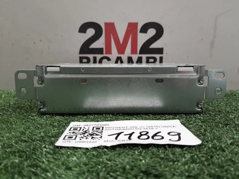 Unità Autoradio 9817705580 Peugeot 208 I 2015 Unità Autoradio 9817705580 Peugeot 208 I 2015