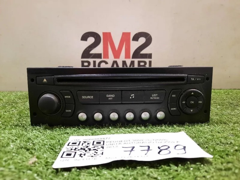 Unità Autoradio 9666959577 Peugeot 3008 I 2009