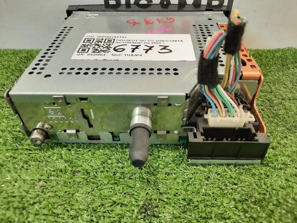Unità Autoradio 96545978XT01 Peugeot 307 CC 2001