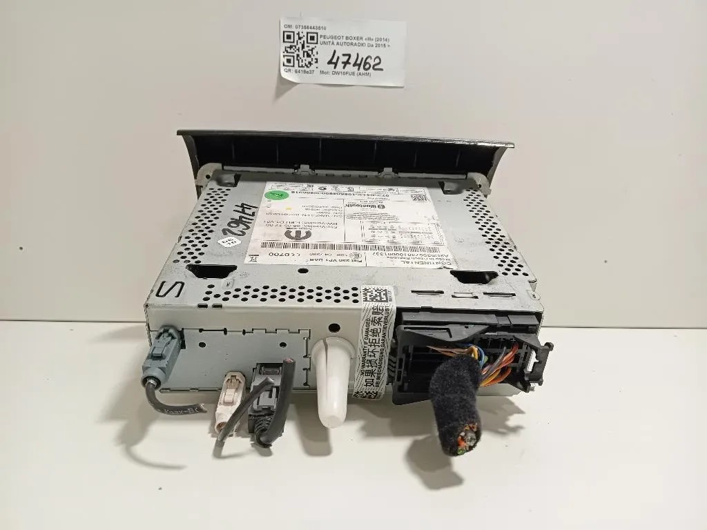 Unità Autoradio 07356443510 Peugeot Boxer III 2014
