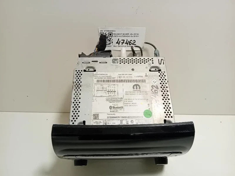 Unità Autoradio 07356443510 Peugeot Boxer III 2014