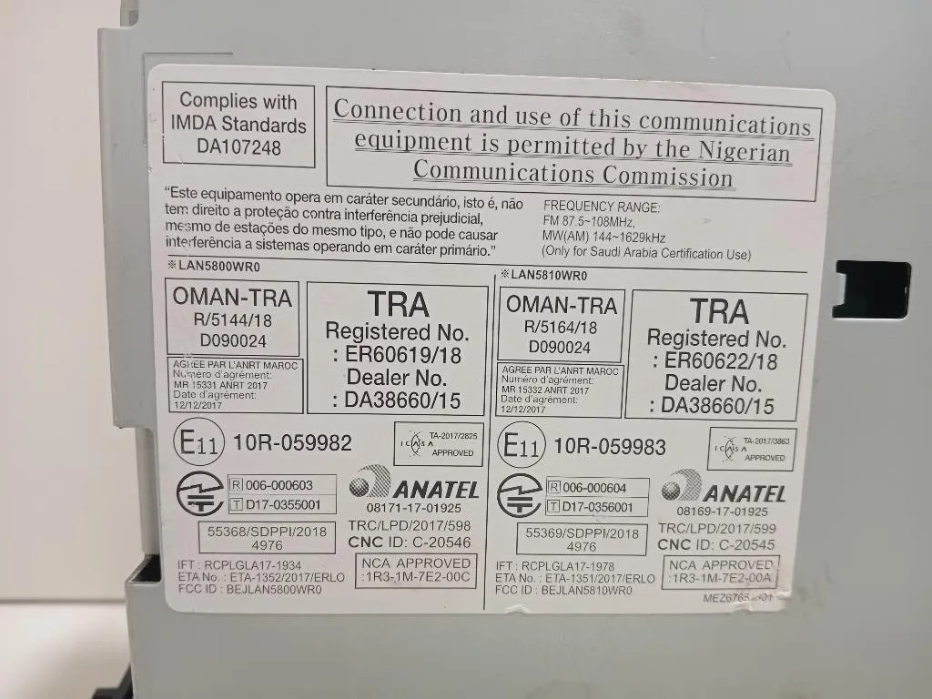 Unità Autoradio 281154484R Renault CLIO IV 2016