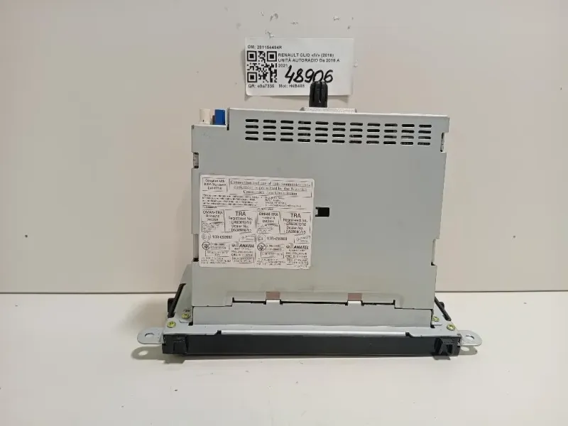Unità Autoradio 281154484R Renault CLIO IV 2016