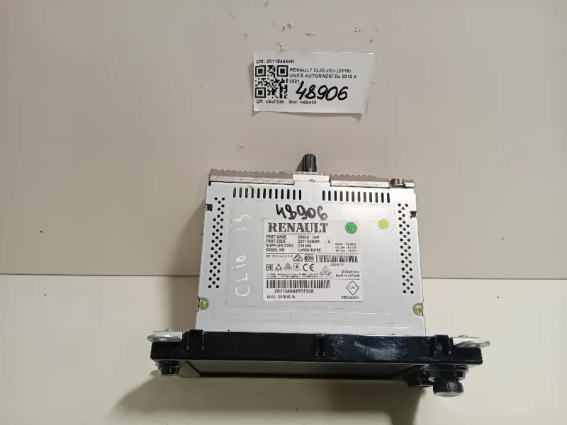 Unità Autoradio 281154484R Renault CLIO IV 2016