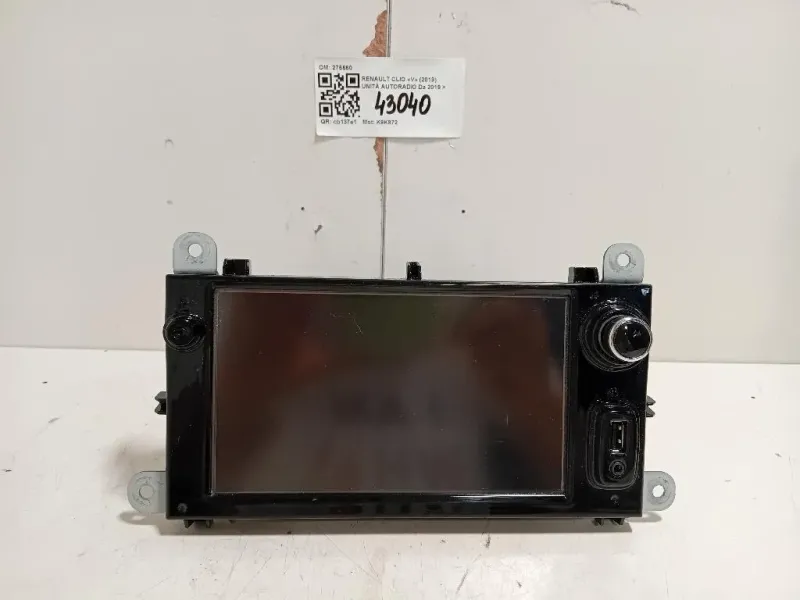 Unità Autoradio Renault CLIO V 2019
