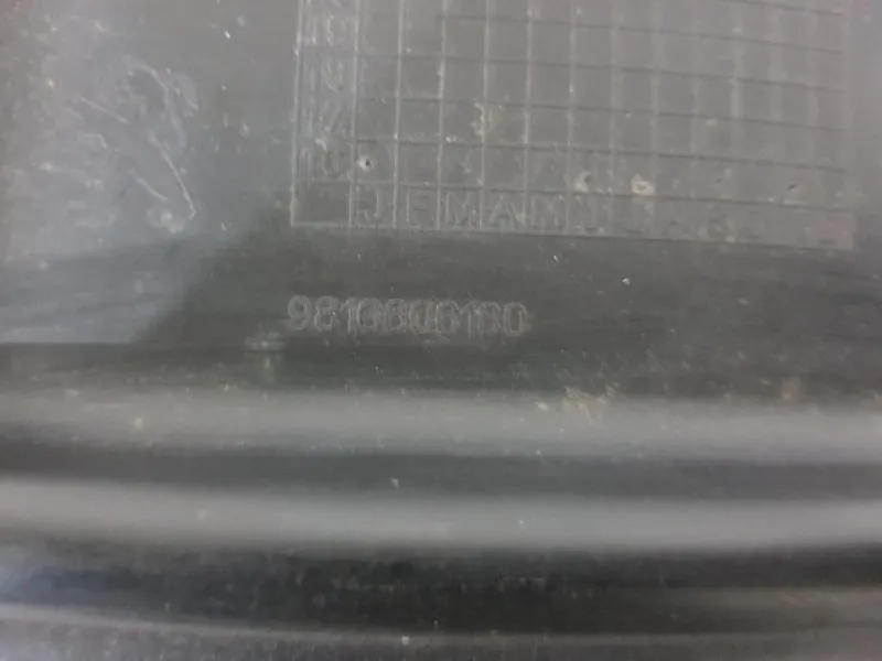 Parasassi Passaruota Interno POST SX 9816606180 Peugeot 5008 II 2017