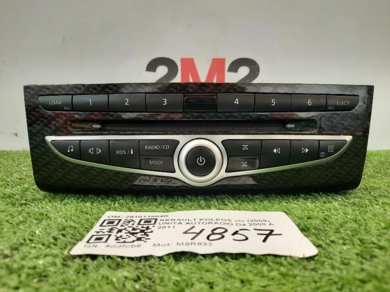 Unità Autoradio 281011804R Renault Koleos I 2008