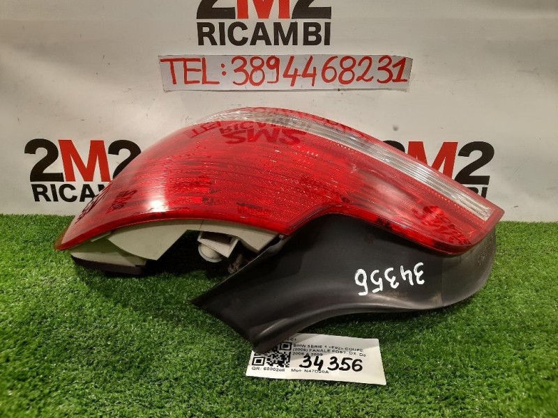 Fanale POST DX 7285642-01 Bmw Serie 1 E82 Coupe 2005