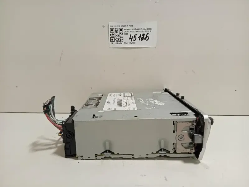 Unità Autoradio 28 115 0743R T F116 Renault Mégane III 2009