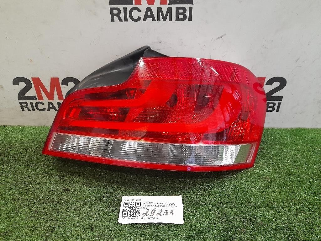 Fanale POST DX 16614001 Bmw Serie 1 E82 Coupe 2005