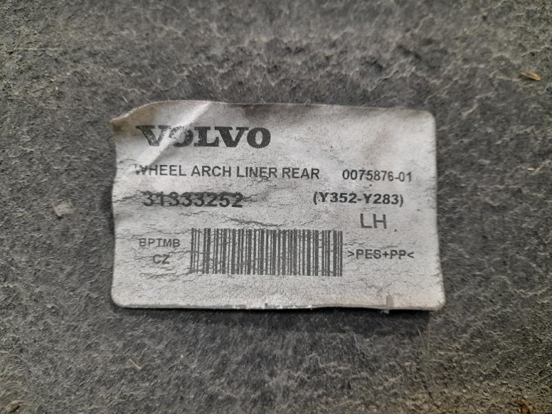 Parasassi Passaruota Interno POST SX 31333252 Volvo V60 I 2013