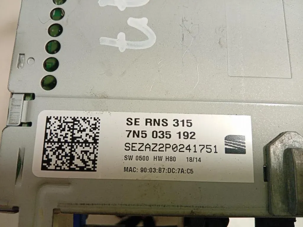 Unità Autoradio 7N5 035 192 Seat Alhambra 710 2010