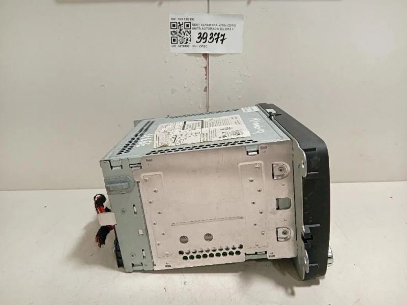 Unità Autoradio 7N5 035 192 Seat Alhambra 710 2010