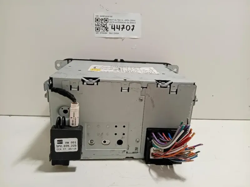 Unità Autoradio W05P0035186 Seat Altea XL 5P5 2004