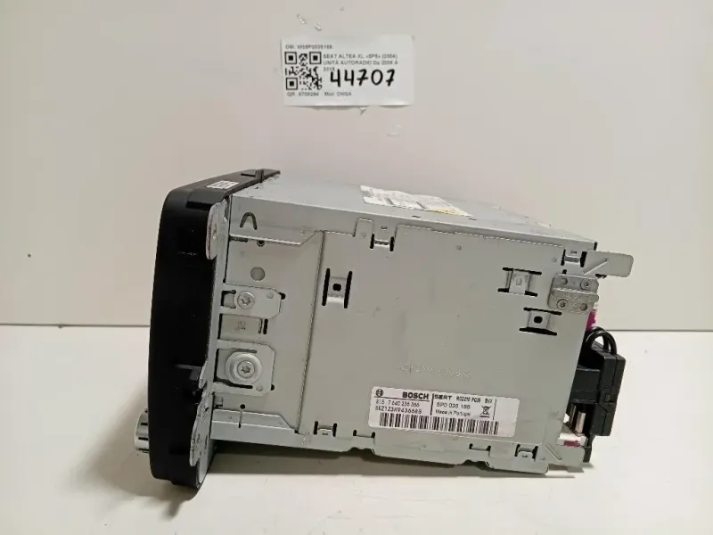 Unità Autoradio W05P0035186 Seat Altea XL 5P5 2004