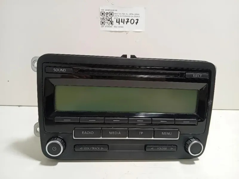Unità Autoradio W05P0035186 Seat Altea XL 5P5 2004