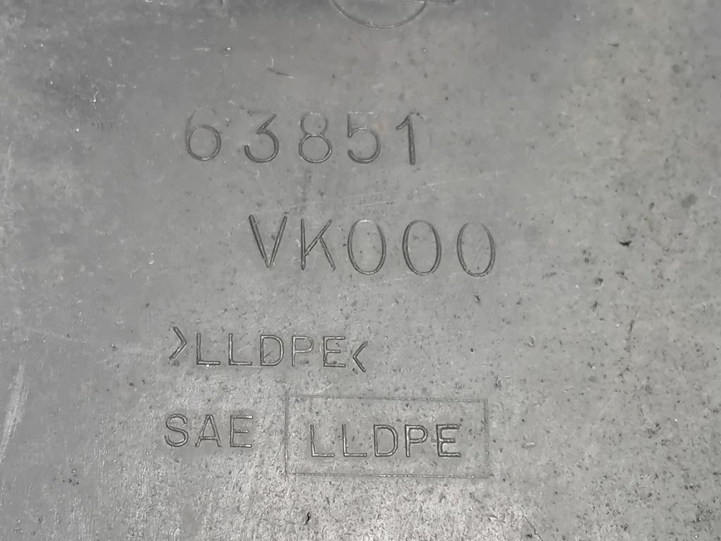 Paraspruzzi Parafango ANT DX 63851-VK000 Nissan Navara 2010