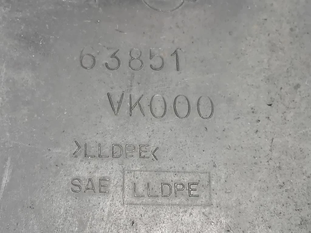 Paraspruzzi Parafango ANT DX 63851-VK000 Nissan Navara 2010