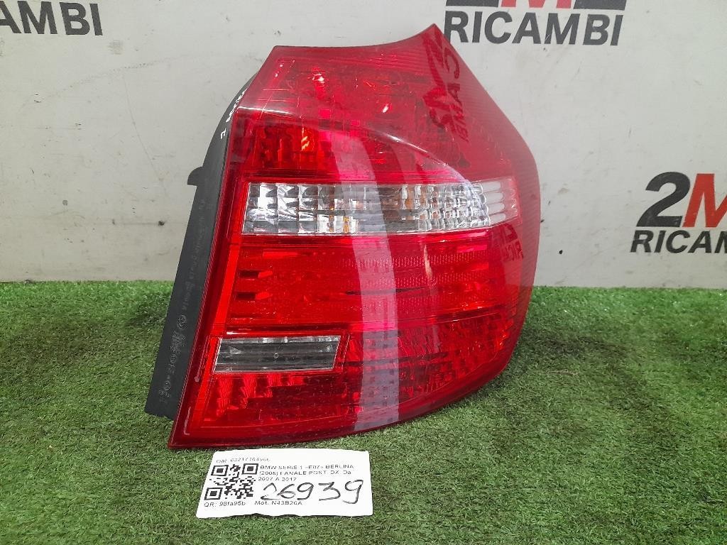 Fanale POST DX 63217164956 Bmw Serie 1 E87 Berlina 2005