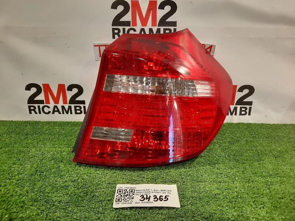 Fanale POST DX 716435605 Bmw Serie 1 E87 Berlina 2005