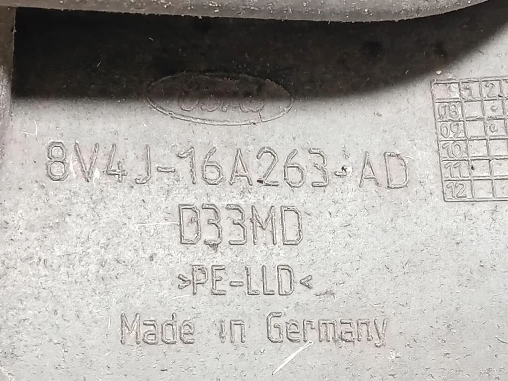 Paraspruzzi Parafango ANT SX 8V4J-16A263-AD Ford KUGA I 2008