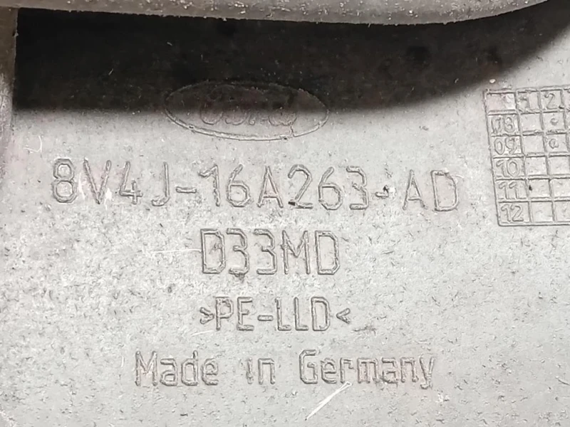 Paraspruzzi Parafango ANT SX 8V4J-16A263-AD Ford KUGA I 2008