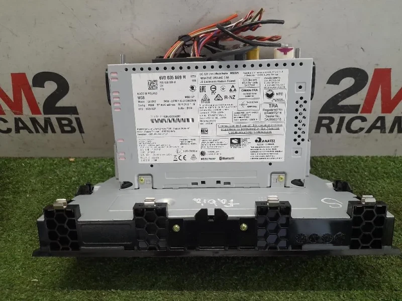 Unità Autoradio 6V0035869H Skoda Fabia NJ3 2018
