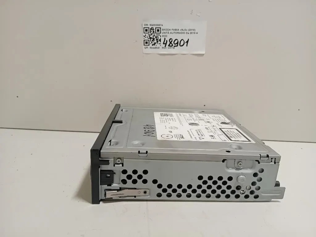 Unità Autoradio 5Q0035874 Skoda Fabia NJ3 2018