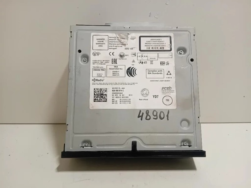 Unità Autoradio 5Q0035874 Skoda Fabia NJ3 2018