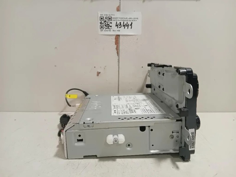 Unità Autoradio 0150-14-7711 Smart Forfour 453 2015