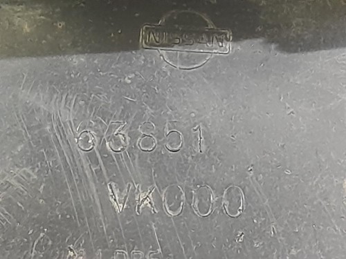 Paraspruzzi Parafango ANT SX 63851 Nissan Navara 2010