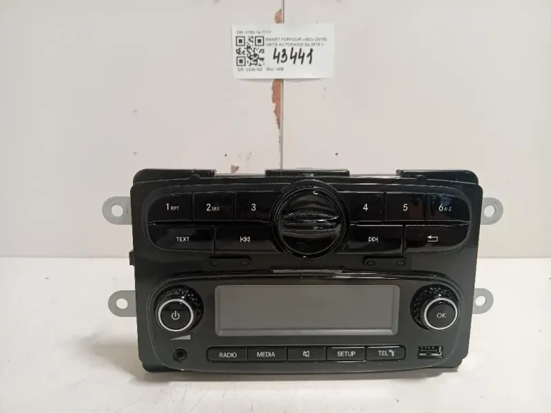 Unità Autoradio 0150-14-7711 Smart Forfour 453 2015