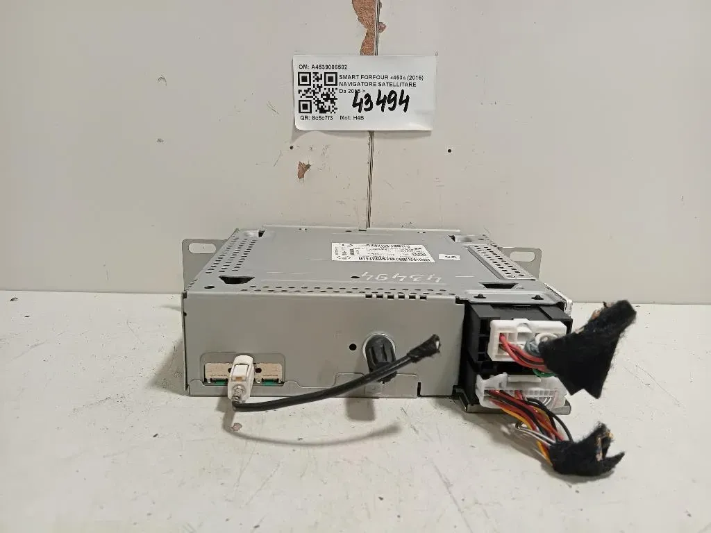 Unità Autoradio 106887 10 Smart Fortwo Cabrio 453 2015