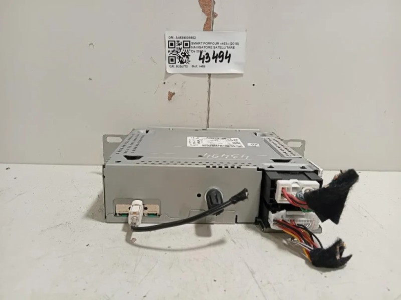 Unità Autoradio 106887 10 Smart Fortwo Cabrio 453 2015