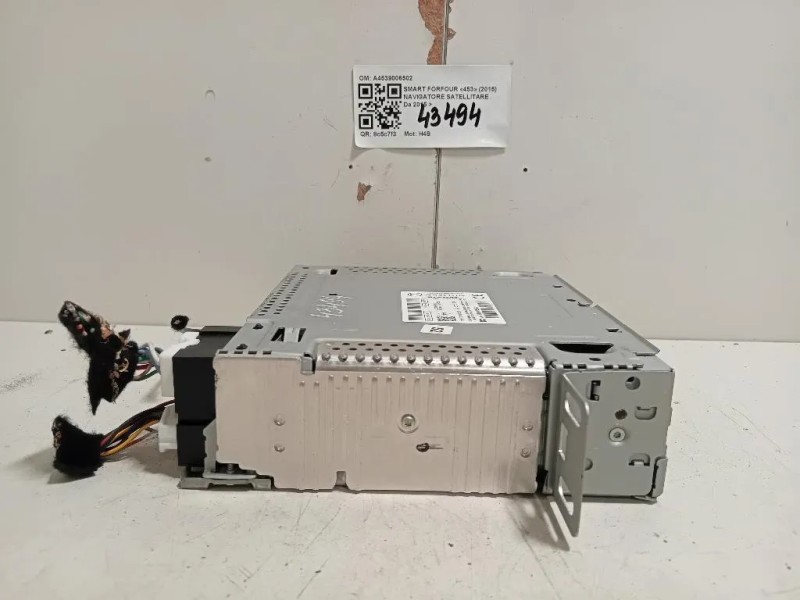 Unità Autoradio 106887 10 Smart Fortwo Cabrio 453 2015