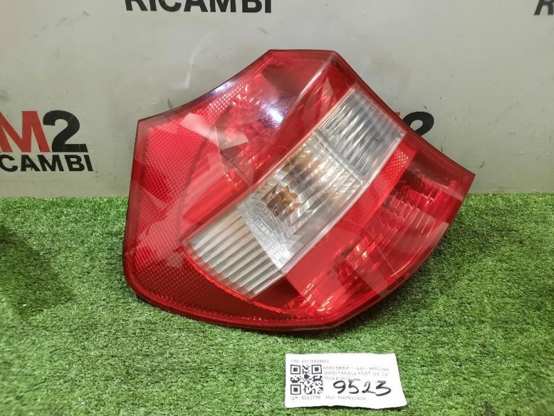 Fanale POST DX 63216924502 Bmw Serie 1 E87 Berlina 2005