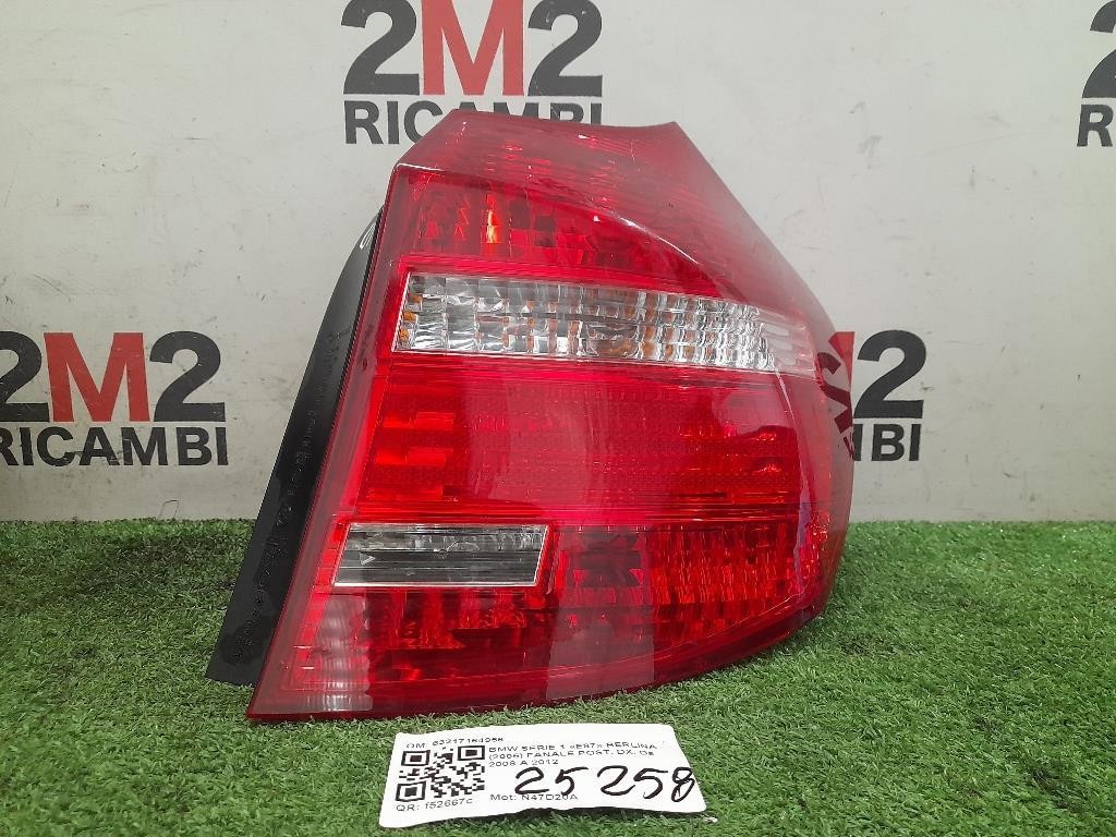Fanale POST DX 63217164956 Bmw Serie 1 E87 Berlina 2005