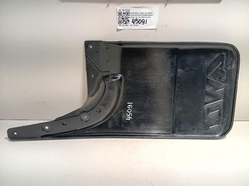 Paraspruzzi Parafango POST DX MR109290 Mitsubishi L200 III 2006
