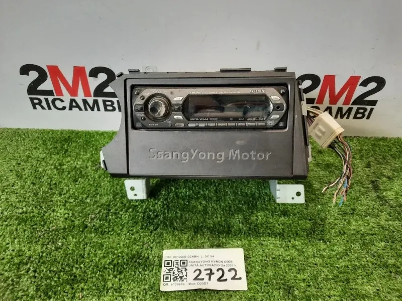 Unità Autoradio 8910009102HBH Ssangyong Kyron 2005