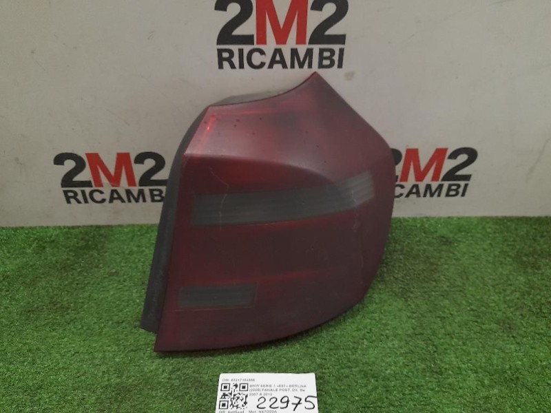 Fanale POST DX 63217164956 Bmw Serie 1 E87 Berlina 2005