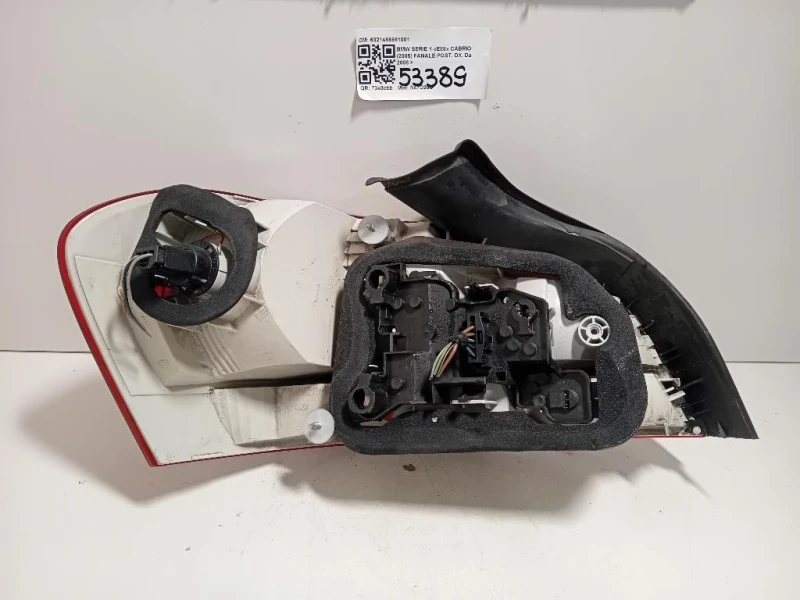 Fanale POST DX 6321486981001 Bmw Serie 1 E88 Cabrio 2005