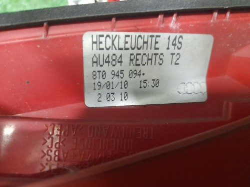 Fanale POST DX 8T0945094 Audi A3 8PA Sportback 2004