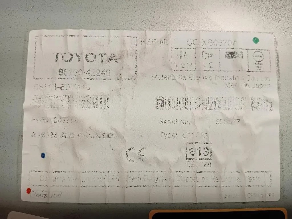 Unità Autoradio 8612042240 Toyota RAV 4 III 2006