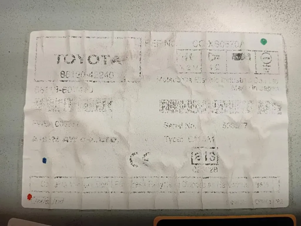 Unità Autoradio 8612042240 Toyota RAV 4 III 2006