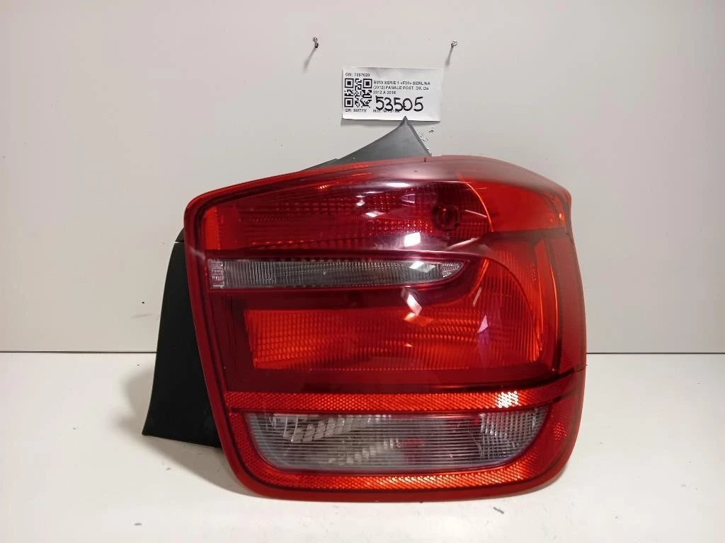 Fanale POST DX 7297020 Bmw Serie 1 F20 Berlina 2012